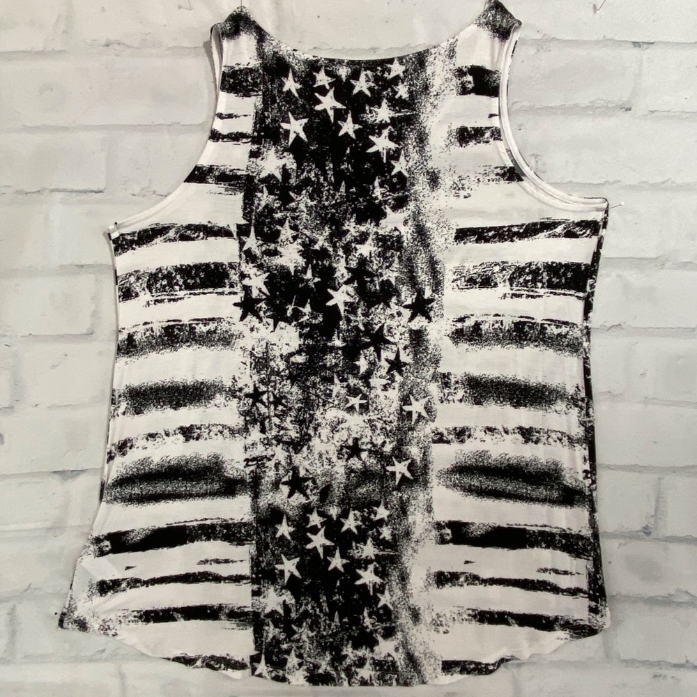 Black & White Stars & Stripes